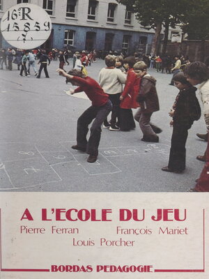 cover image of À l'école du jeu